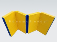 Мат поролоновый складной 2х1х0,1 м. кожзаменитель