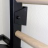 Стенка гимнастическая 2,6х0,8 м, бук/металл крепление к стене